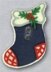 Mill Hill Button 86111 - Blue Stocking