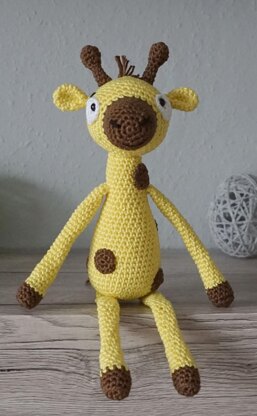 Häkelanleitung Schlenker Giraffe Joy