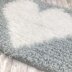 Loopy Heart Rug