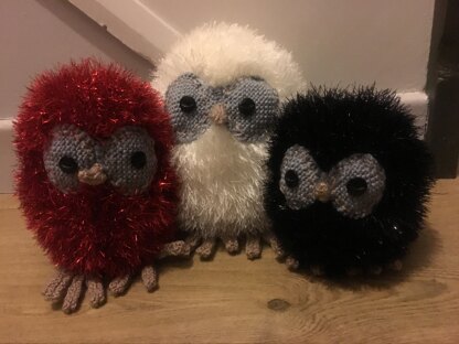 Knitted Owl