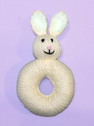 Rabbit Baby Rattle