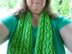 Spring Moss Lace Scarf