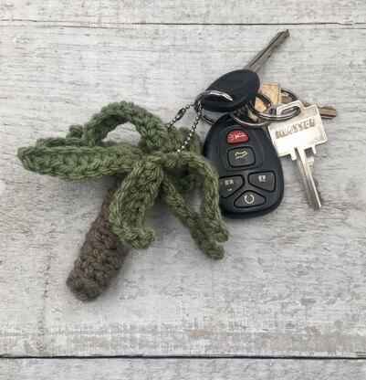 Palm Tree Key Chain