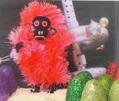 Pinky the fluorescent egg-laying space orangutan