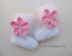 Baby Booties with Embellishments