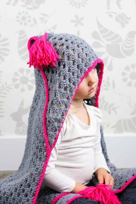 "Granny Gives Back" Hooded Blanket