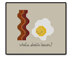 Eggs and Bacon Kawaii - PDF Cross Stitch Pattern