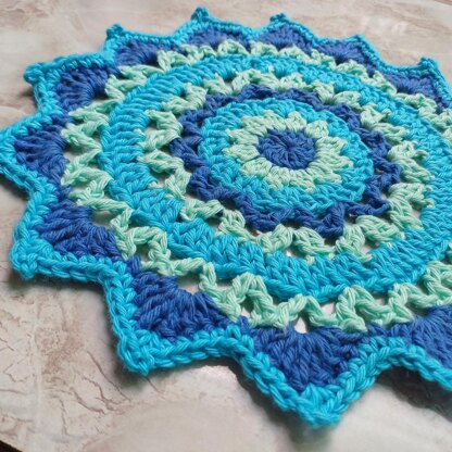 Tranquil Bloom Mandala