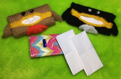 Penguin and Robin Tissue Holders