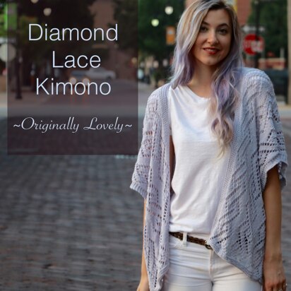 Diamond Lace Kimono