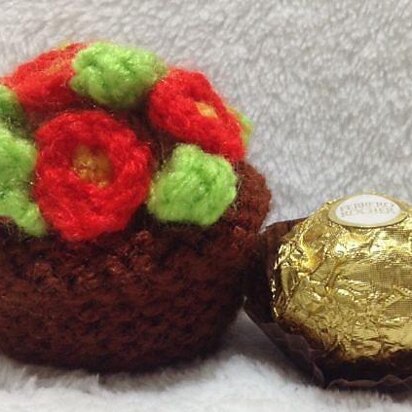 Flowerpot Ferrero Choc Cover