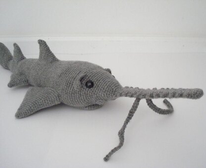 Saw Shark Sawfish Amigurumi Crochet Pattern