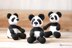 Small Animal Collection: Bears and Panda