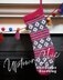 Uptown Chic Knit Christmas Stocking