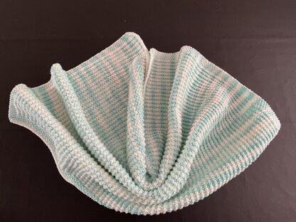 Easy Textured Baby Blanket