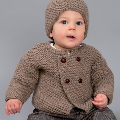 Hat and Cardigan in Rico Essentials Cashlana Chunky - 333 - Downloadable PDF