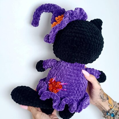 Amigurumi cat halloween