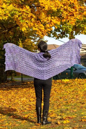 Flowering Victorian Lace Wrap