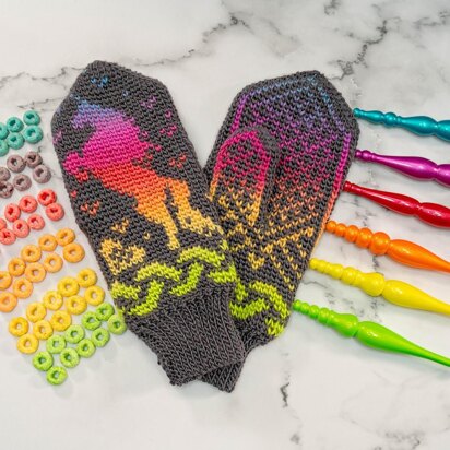 Unicorn Crochet Mittens