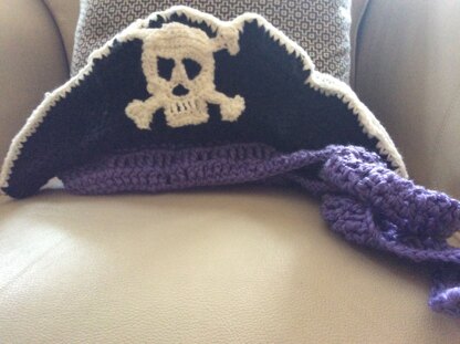 Pirate hats and scarf