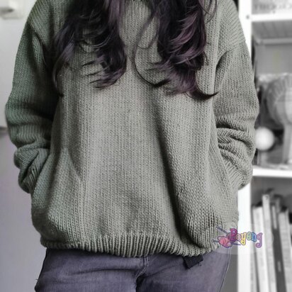 Classic Sweater with Pocket