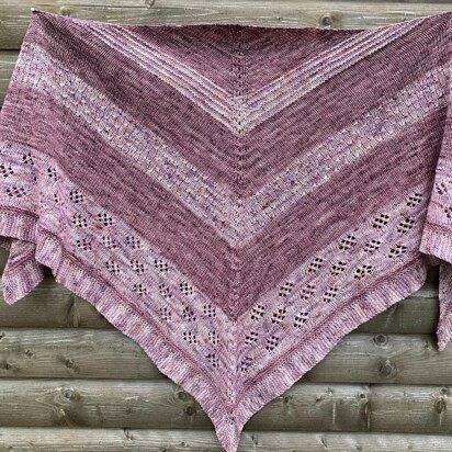 Little Tranquility Shawl - knitting pattern
