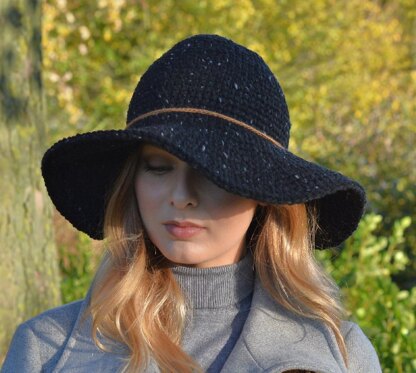 Floppy Brimmed Victoria Hat