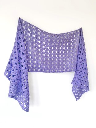 Akos Sideways Shawl