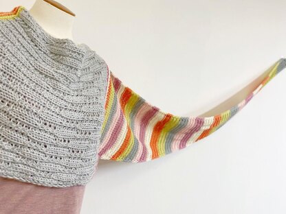 Millie Margaret Shawl- Worsted