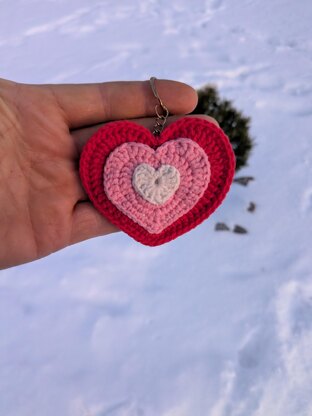 Heart Keychain Valentine's Day