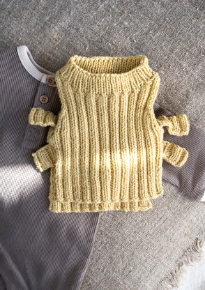 Bonnie Waistcoat in Rowan Baby Cashsoft Merino (FR) - RB002-00007-FRP - Downloadable PDF