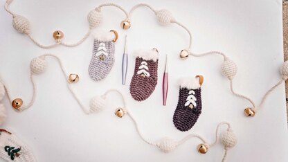 Crochet Stocking + Gift Card Holder