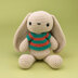 Mollie The Bunny - Free Toy Crochet Pattern  For Boys & Girls in Paintbox Yarns Cotton Aran by Paintbox Yarns