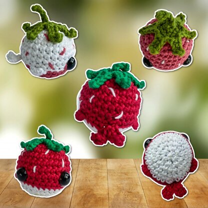 Fruit Whale Series | Strawberry