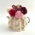 'Cables and Pompoms' Tea Cosy