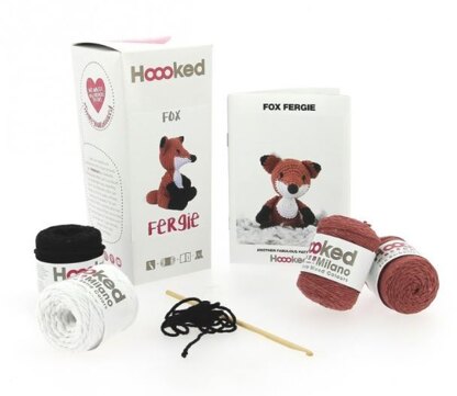 Crochet Animal DIY Kit, Fox Crochet Kit