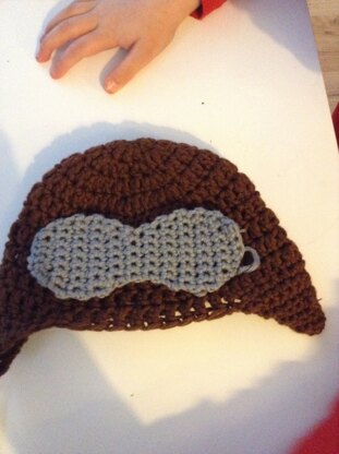 Baby aviator hat