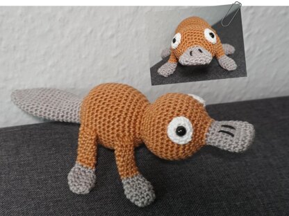 Crochet Pattern for Platypus Lotte!