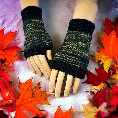 Basic Fingerless Gloves or Mitts