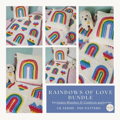 Rainbows of Love Pattern Bundle UK Terms