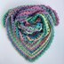 Candy Kisses Triangle Scarf