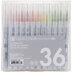 ZIG Kuretake ZIG Clean Color Real Brush Markers 36/Pkg - 478455