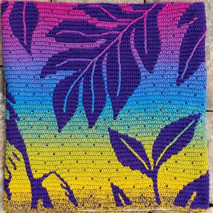 Parrot Mosaic Bag and Pillow