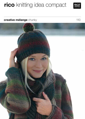 Sweater and Hat in Rico Creative Melange Chunky - 110