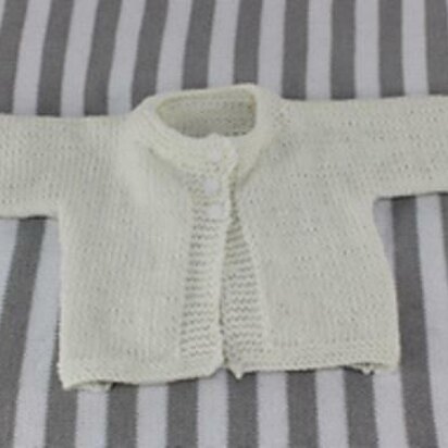 New Baby Simple Onepiece Matinee Coat