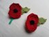 Traditional Knitted Poppy