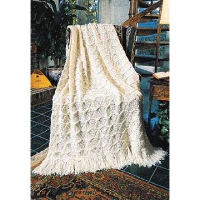 Snowbird Afghan in Patons Canadiana