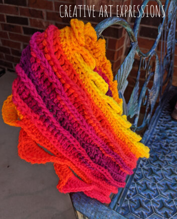 Sunset Sea Youth Sea Breeze Infinity Scarf #4