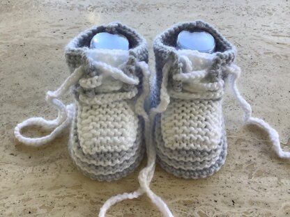 Baby Boy Stripe Booties