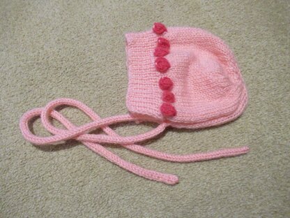 Baby Rosebud Bonnet